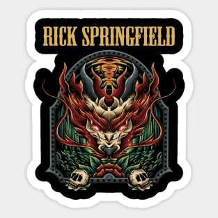 RICK SPRINGFIELD BAND Sticker